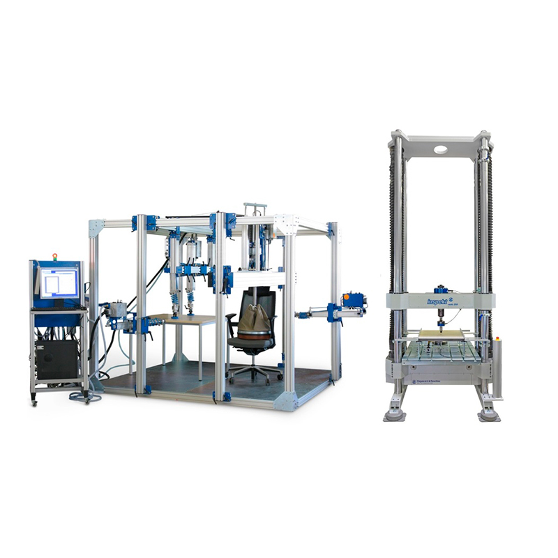 Sistema para ensayo de materiales: Mobiliario y componentes